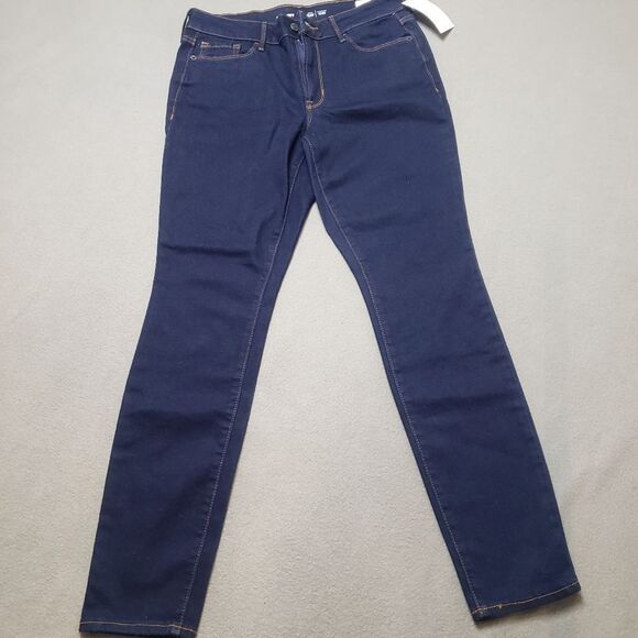 Nwt Pop icon nwt jeans old navy blue  skinny - Picture 2 of 12